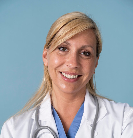 stock image of a healthcare professional
